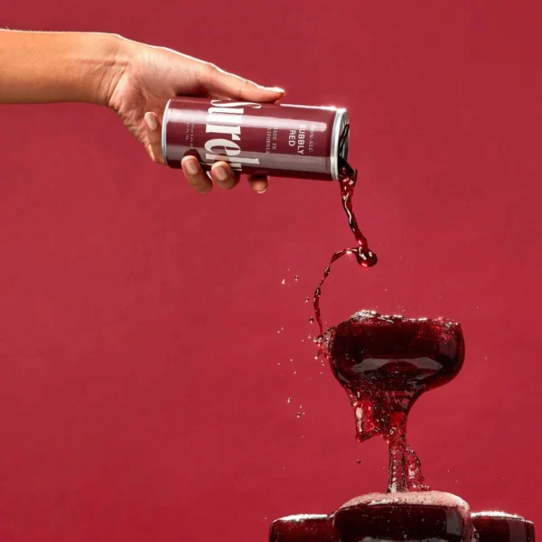 Non-Alcoholic Bubbly Red Can - Image 2