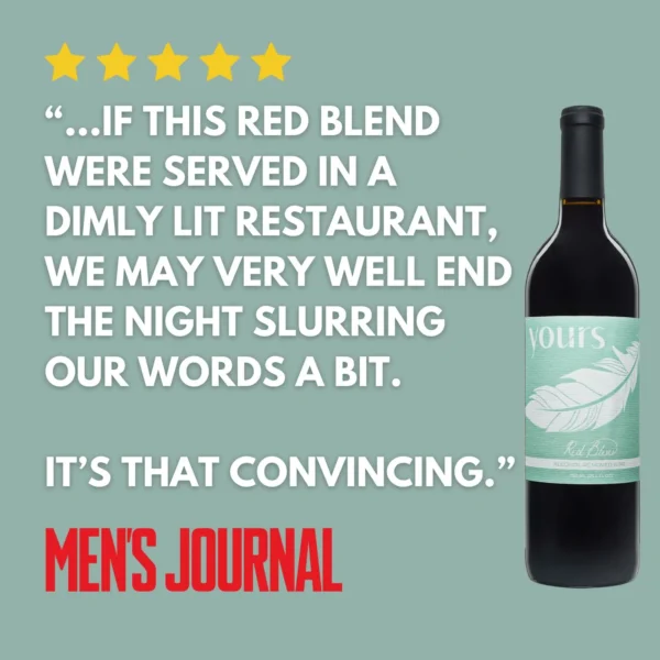 YOURS Non-Alcoholic Wine Award-Winning California Red Blend - Image 6