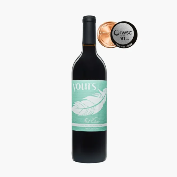 YOURS Non-Alcoholic Wine Award-Winning California Red Blend