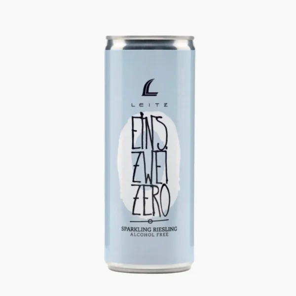 Leitz Eins Zwei Zero Non-Alcoholic Canned Sparkling Riesling (4 Packs)