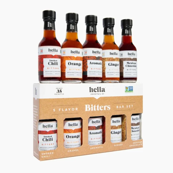 Cocktail Bitters Bar Set: Five Flavor