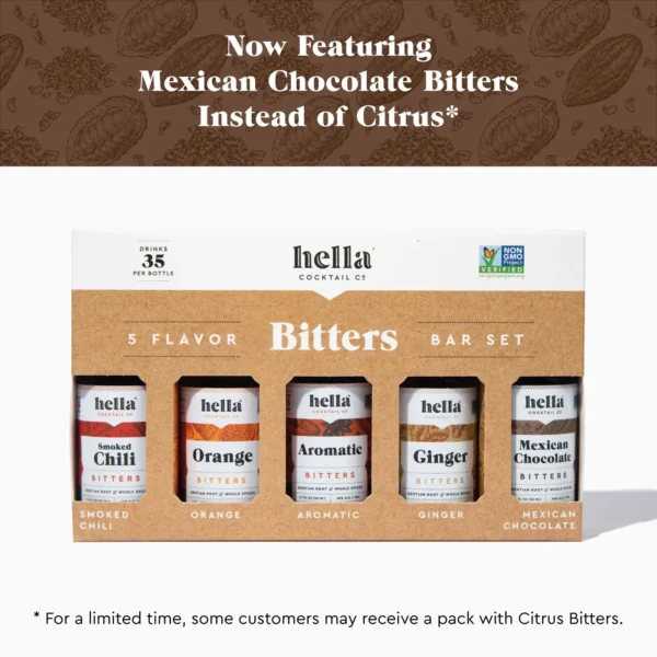 Cocktail Bitters Bar Set: Five Flavor - Image 2