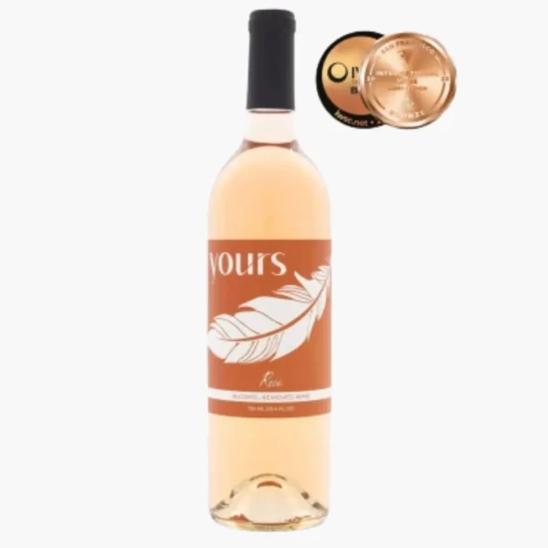 YOURS Non-Alcoholic Wine Small Batch Seasonal Rosé