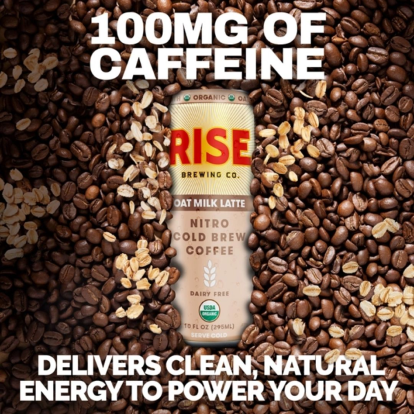 Rise Oat Milk Nitro Cold Brew Latte (12-Packs) - Image 3