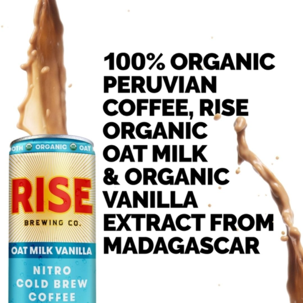 Oat Milk Vanilla Nitro Cold Brew Latte (12-Packs) - Image 2