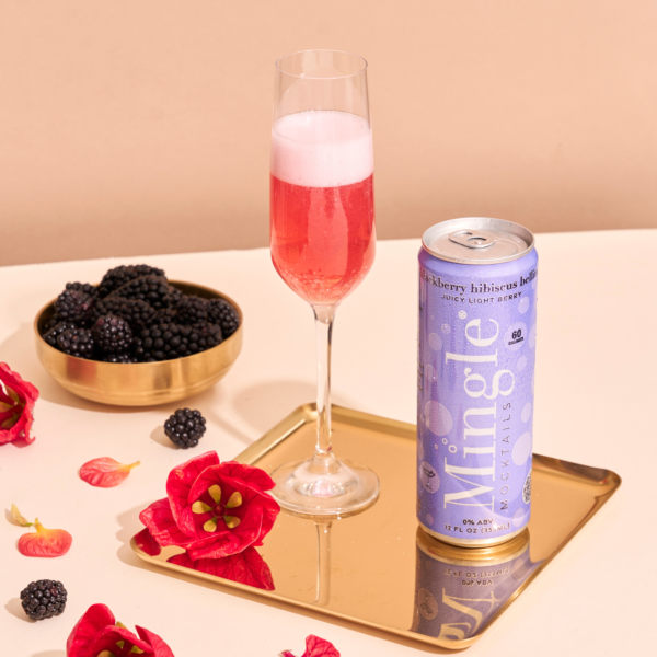 Mingle Mocktails Blackberry Hibiscus Bellini - Image 6