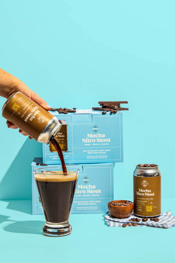 Non-Alcoholic Mocha Nitro Stout - Image 2