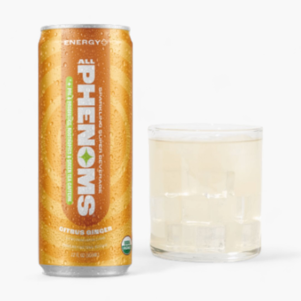 All Phenoms Citrus Ginger: Energy Blend (Pack of 12)