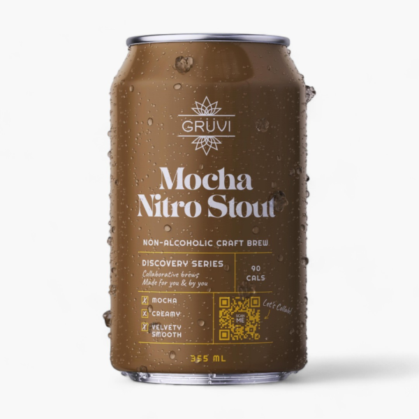 Non-Alcoholic Mocha Nitro Stout
