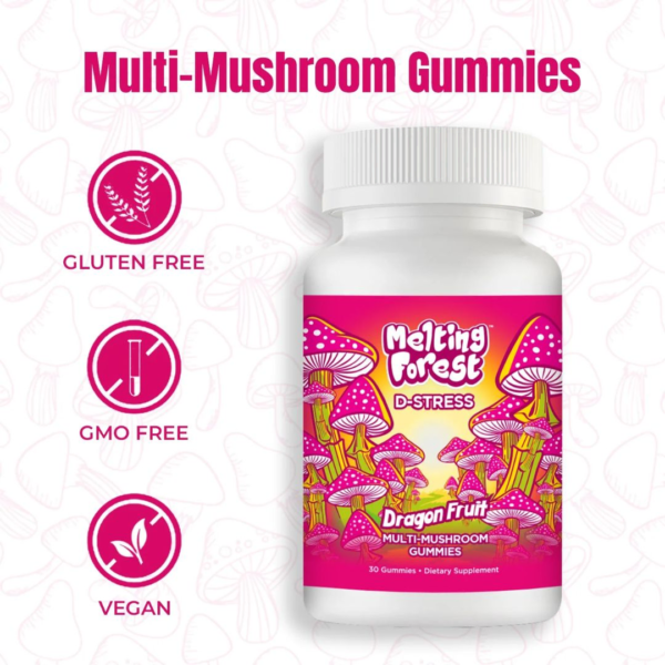 Melting Forest D-Stress Mushroom Gummies - Image 3