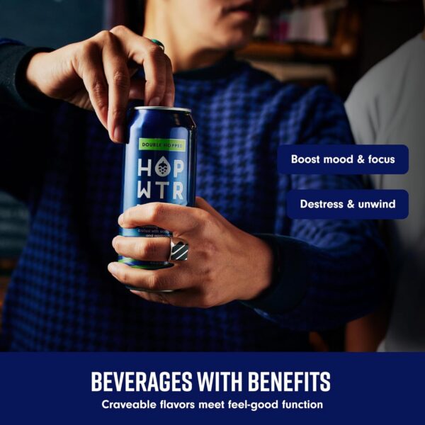 Double Hopped Hop Water (24-Cans) - Image 4
