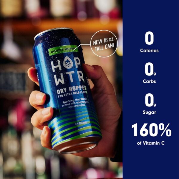 Double Hopped Hop Water (24-Cans) - Image 3