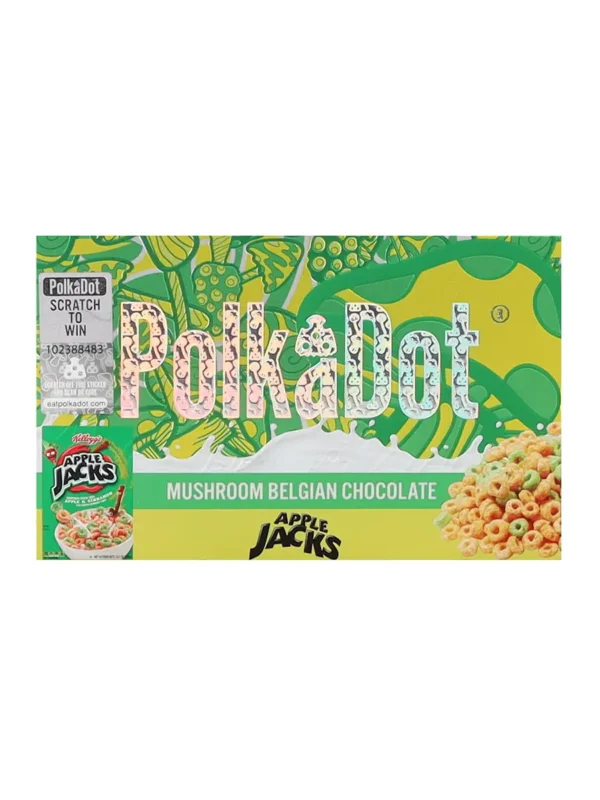 Apple Jacks PolkaDot Magic Mushroom Belgian Chocolate