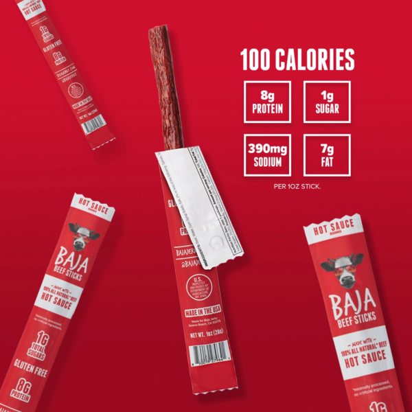 Bajavida Hot Sauce Beef Stick - Image 5
