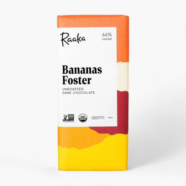 Raaka Bananas Foster Chocolate Bar