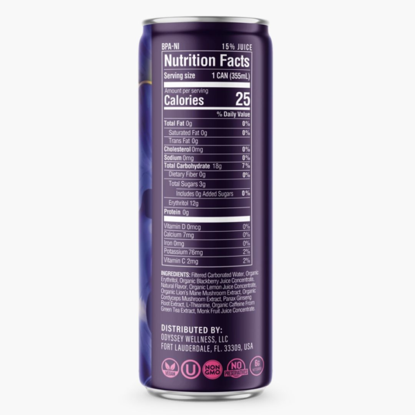 Blackberry Lemon Twist (12-Cans) - Image 3