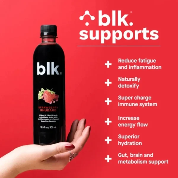 Blk. Water Strawberry Rhubarb (Pack of 12) - Image 2