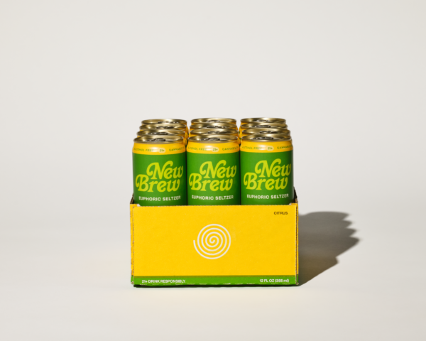 New Brew Euphoric Seltzer Citrus (24-Cans) - Image 2