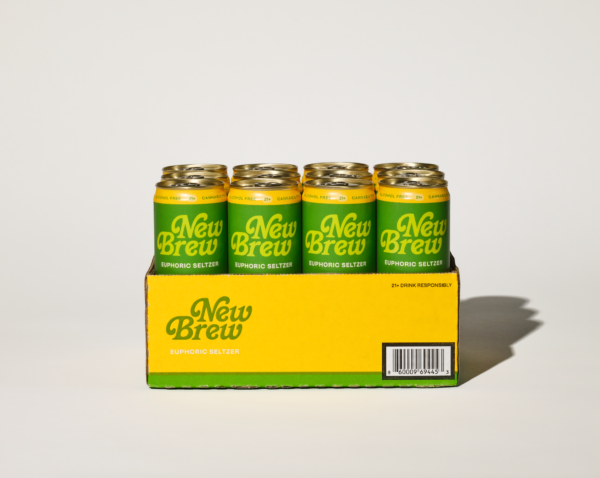 New Brew Euphoric Seltzer Citrus (24-Cans) - Image 3