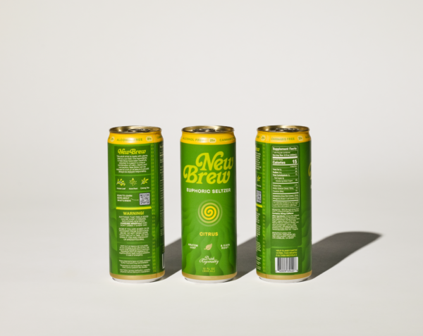 New Brew Euphoric Seltzer Citrus (24-Cans) - Image 5