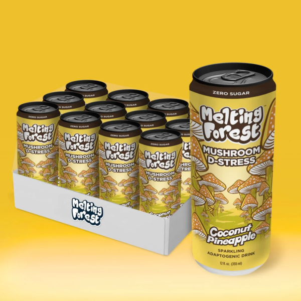 Coconut Pineapple Mushroom D-Stress Drink - Image 3