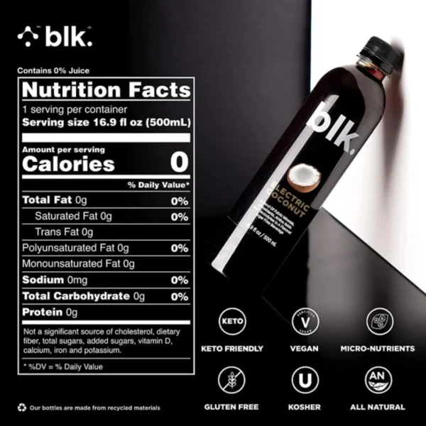 Blk Water Electric Coconut (2 Bottles) - Image 2