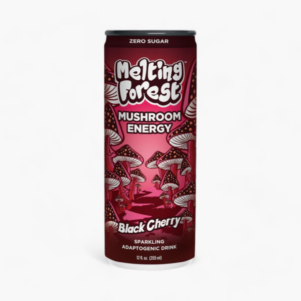 Melting Forest Black Cherry Mushroom Energy Drink