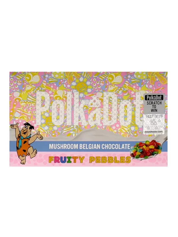 Fruity Pebbles PolkaDot Magic Mushroom Belgian Chocolate
