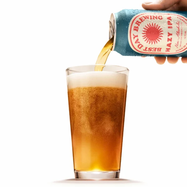 Best Day Brewing Hazy IPA Non-Alcoholic Beer - Image 4