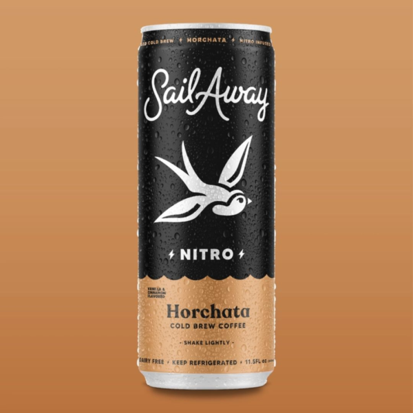 Sail Away Nitro Cold Brew Organic Coffee – Horchata (12-Packs) - Image 2
