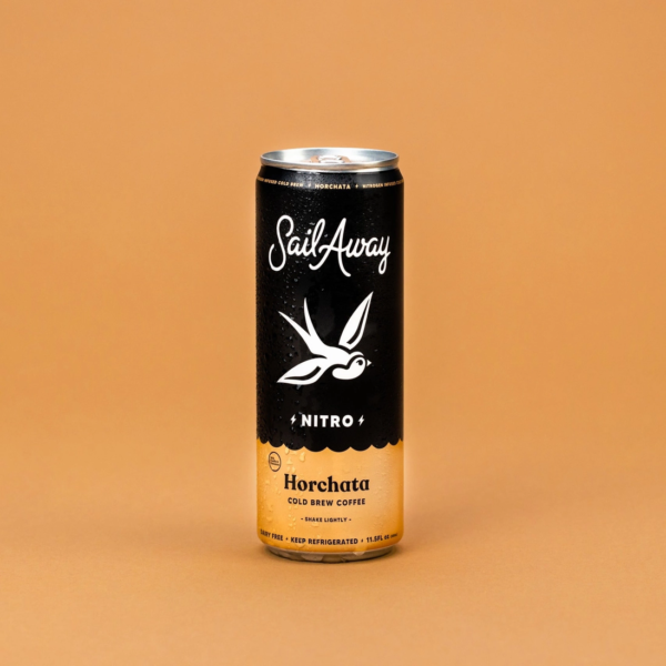 Sail Away Nitro Cold Brew Organic Coffee – Horchata (12-Packs)