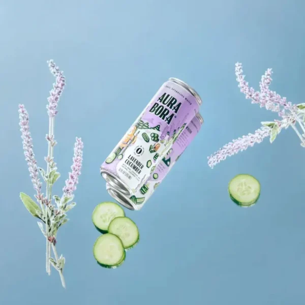Aura Bora Lavender Cucumber (12-Cans) - Image 3