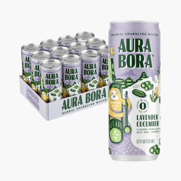 Aura Bora Lavender Cucumber (12-Cans)