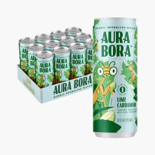 Aura Bora Lime Cardamom (12-Cans)