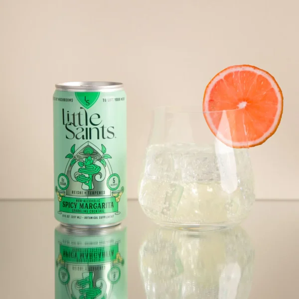 Little Saints Spicy Margarita Non-Alcoholic Cocktail - Image 2