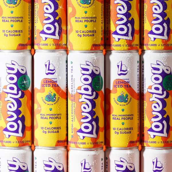 Loverboy Non-Alcoholic Lemon Iced Tea (12-Packs) - Image 2