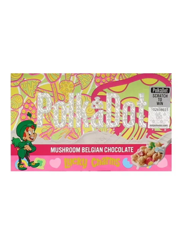 Lucky Charms PolkaDot Magic Mushroom Belgian Chocolate