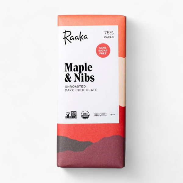 Raaka Chocolate Maple & Nibs