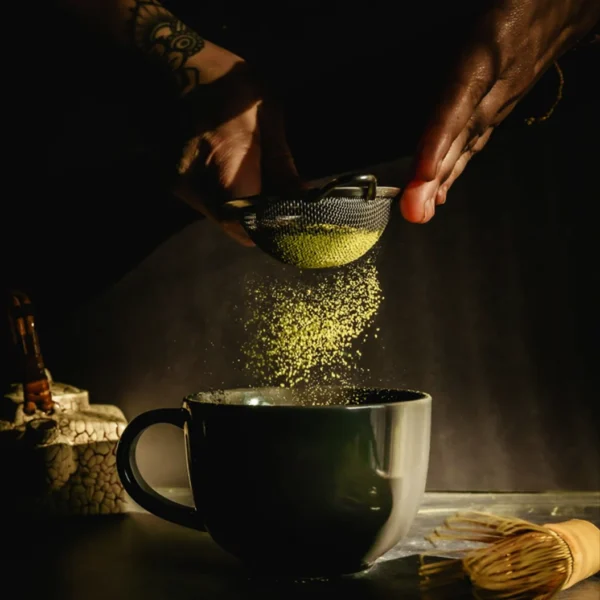 Matcha Powder Tin (15 Servings) – Focus, Alertness, Energy - Image 3