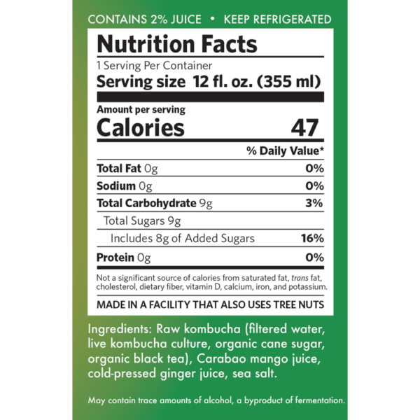 Kombucha Tea Mixed Flavors Case (12 Cans) - Image 8