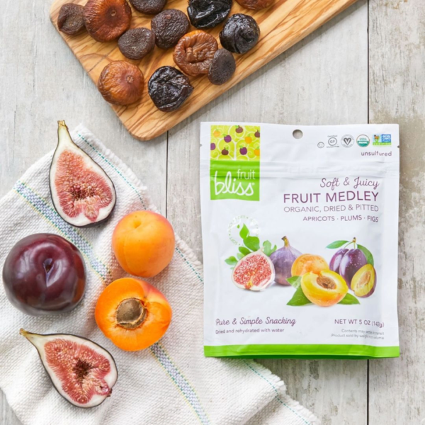 Fruit Bliss Organic Fruit Medley Snacks 5 oz ( Case of 6 ) - Image 4