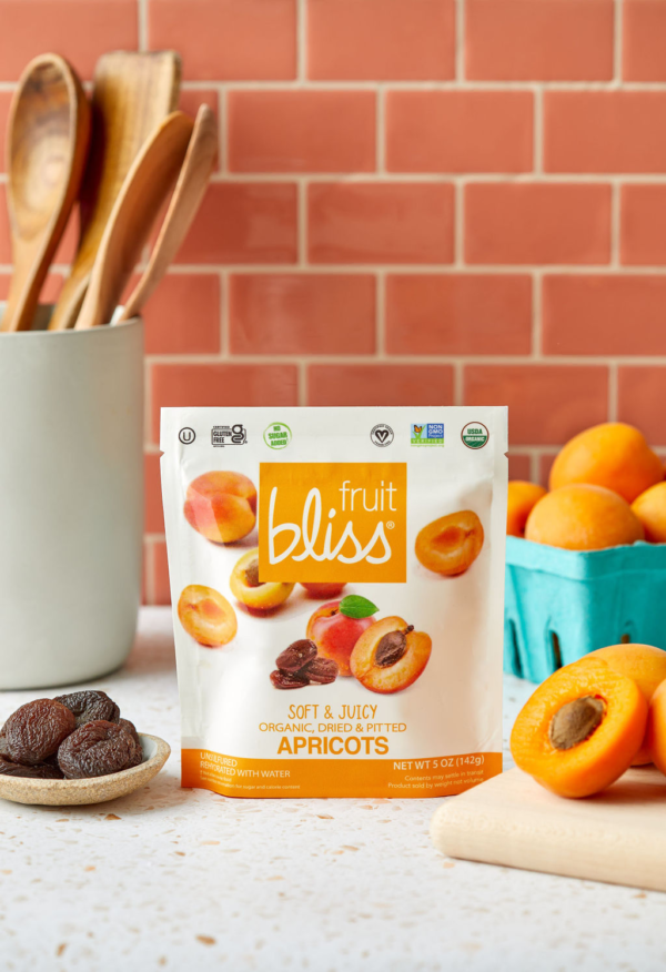 Fruit Bliss Organic Turkish Apricot Snacks 5 oz (Case of 6) - Image 3
