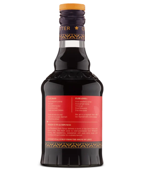 Liber & Co. Raspberry Gum Syrup - Image 2