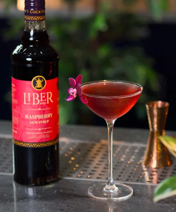 Liber & Co. Raspberry Gum Syrup - Image 4