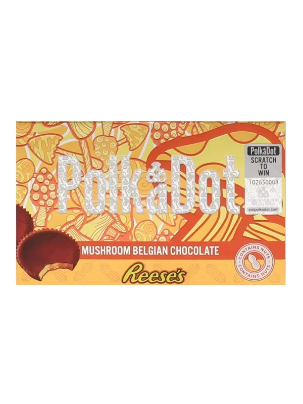 Reese’s PolkaDot Magic Mushroom Belgian Chocolate