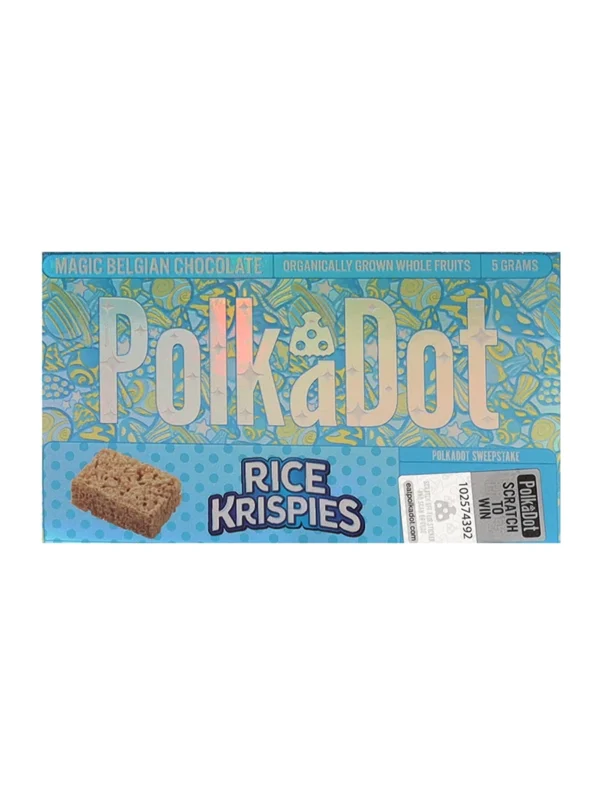 Rice Krispies PolkaDot Magic Mushroom Belgian Chocolate