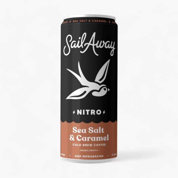 Sail Away Nitro Cold Brew Organic Coffee – Sea Salt & Caramel (12-Packs) - Image 5