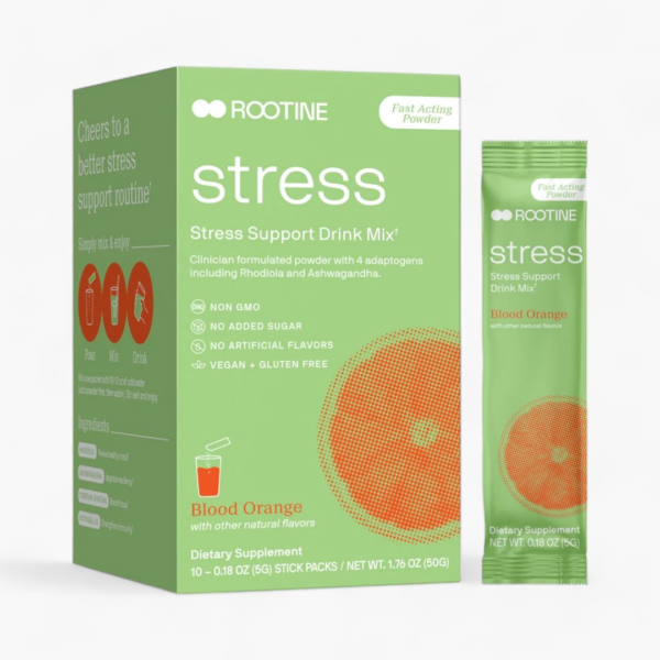 Rootine Stress Support Adaptogen Drink Mix (3 Packs) - Image 4
