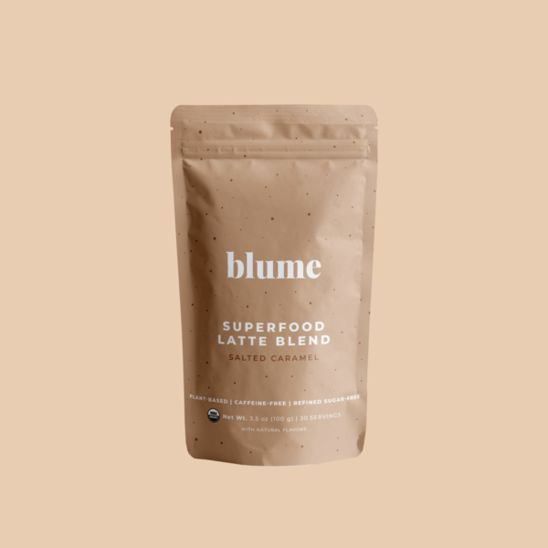 Blume Salted Caramel Blend Latte