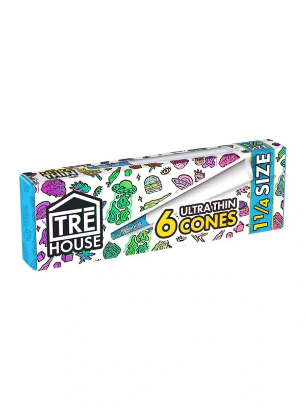 Tre House Ultra Thin Cones 1 1/4 6cs